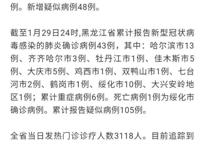 黑龙江省疫情防控最新文件,精准防控的龙江实践 黑龙江省疫情防控最新文件,精准防控的龙江实践