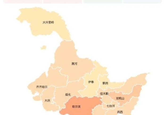 黑龙江省内疫情地图，数据背后的坚韧与温度
