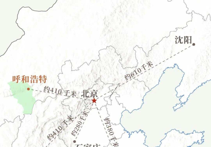 地图上的距离,心间的尺度,从广西到呼和浩特的遥望 地图上的距离,心间的尺度,从广西到呼和浩特的遥望