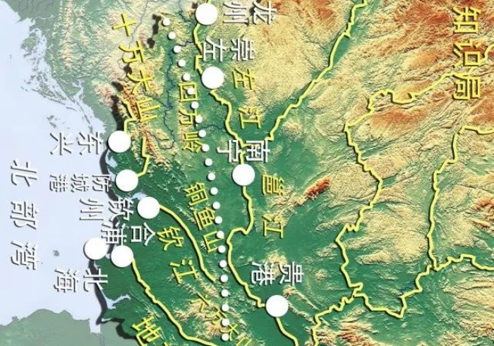 广西有入海口吗?中国海岸线最西端的隐秘之门 广西有入海口吗?中国海岸线最西端的隐秘之门