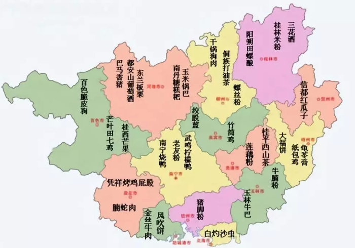 广西区县版图,114个行政单元背后的地理密码与时代脉动 广西区县版图,114个行政单元背后的地理密码与时代脉动