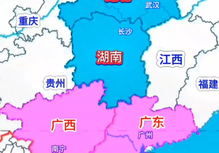 地图不会说谎,广西与湖北,跨越千里的山河对话 地图不会说谎,广西与湖北,跨越千里的山河对话