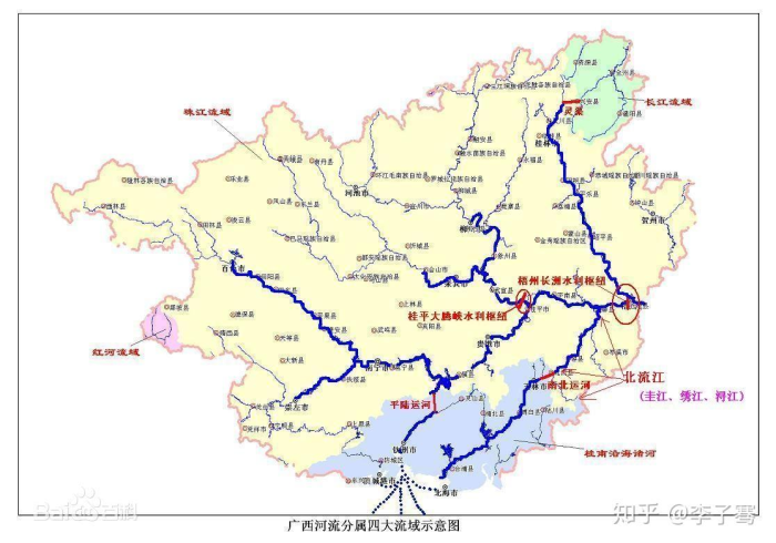 广西区县全景图,山海之间的百变拼盘 广西区县全景图,山海之间的百变拼盘