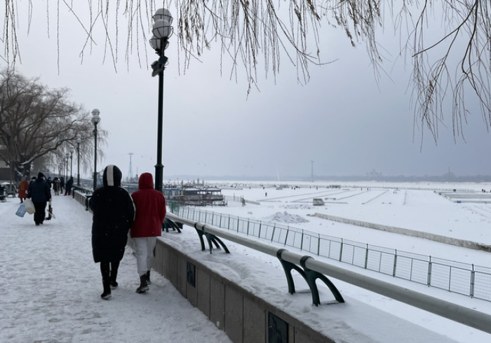 澳门入境哈尔滨,当妈阁的暖风拂过松花江的冰面 澳门入境哈尔滨,当妈阁的暖风拂过松花江的冰面