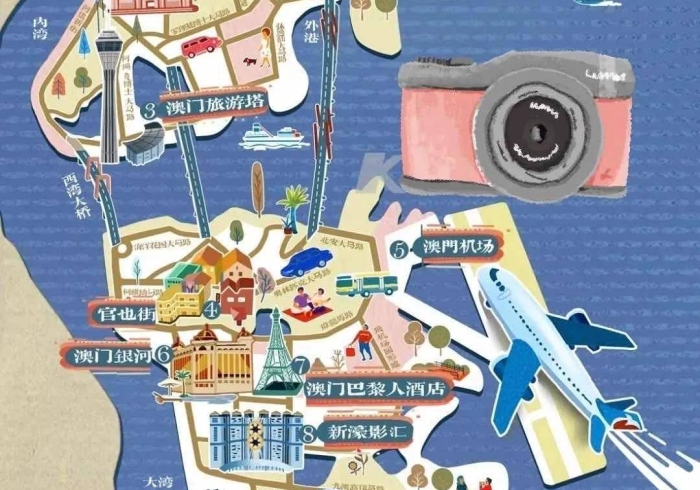 澳门疫情地图,小城大考中的地标与人心 澳门疫情地图,小城大考中的地标与人心