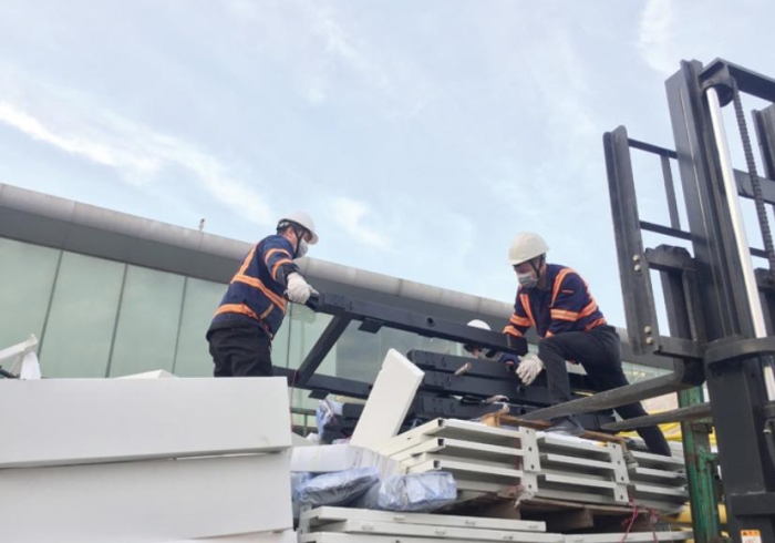 天津机场,钢铁防线上的温度与精度 天津机场,钢铁防线上的温度与精度